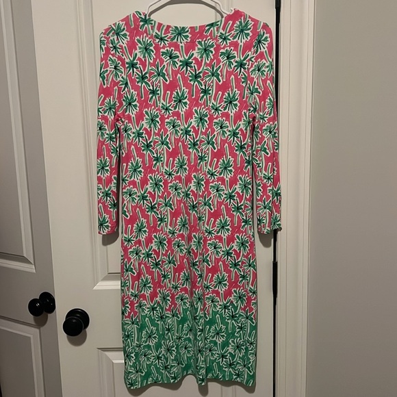 Crown & Ivy size small Vacation Tropical Palm Tree Dress 🌴 - Picture 2 of 6